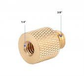 1/4 inç Tripod Vidasını 3/8 İnçe Dönüştürücü Vida - 5