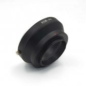 Fujifilm X-Pro1, X-M1, X-E1, X-E2 İçin Canon EOS Lens Adaptörü - 4