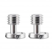 Tripod Quick Release Plate için 3/8" D-Ring Vida - 4