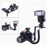 Ayarlanabilir Flash Bracket, L Şekli Flaş Dirseği - 11