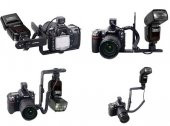Ayarlanabilir Flash Bracket, L Şekli Flaş Dirseği - 12