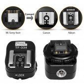 SONY A6000, A6300, A6500 İÇİN CANON, NİKON HOT SHOE CONVERTER - 4