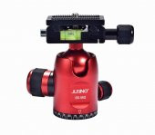 JUSINO BS-08Q Tripod Kafası Kırmızı - 1