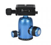 JUSINO BS-08Q Tripod Kafası Mavi - 2