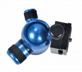 JUSINO BS-08Q Tripod Kafası Mavi - 4