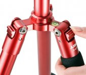 Tripod JUSINO X-423S Traveller Tripod Kırmızı - 6