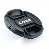 Canon 62mm İçin Snap On Lens Kapağı Objektif Kapağı Bağcıklı - 2