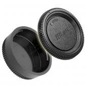 NİKON MAKİNA BODY KAPAĞI VE LENS ARKA KAPAĞI - 1