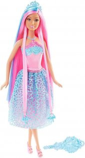 Mattel Barbie Uzun Saçlı Prensesler DKB56-DKB61 - 3