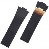 Ulysse Nardin Siyah Silikon Demirli Saat Kordonu Kayış thumbnail 4