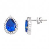 Goldstore 14 Ayar Altın Renkli Taşlı Anturaj Küpe GE25455 - 1