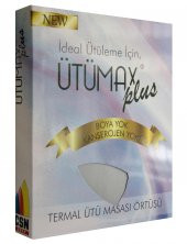 Ütümax Plus Yanmaz Termal Keçe Ütü Masası Örtüsü Bezi Kılıfı - 1