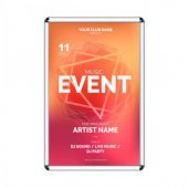 B2 Açılır Kapanır Alüminyum Çerçeve Rondo Köşe (50x70) - 1