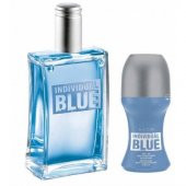 Avon İndividual Blue Edt 100 Ml Erkek Parfüm + Roll-On - 1