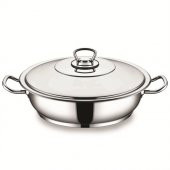 Schafer Senta Çelik Karnıyarık Tencere 32 Cm - 1