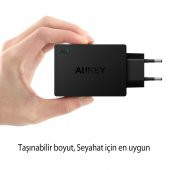 Aukey PA-U36 4 Portlu 40W USB Seyahat Şarj Cihazı - 6