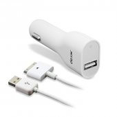 Dexim DCA212 Apple iPhone 4 /4S Araç Şarjı + Kablo - 1