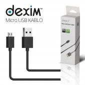 Dexim DWA107 Micro USB Şarj Data Kablosu - 1