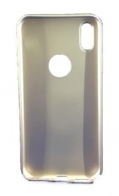 iPhone X/XS Fırça Desen Silikon Arka Kapak Gold - 3