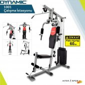Dynamic 1001 Ağırlık İstasyonu - 60kg Ağırlıklı - 2