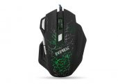 Everest SM-770 Yıldırım Desenli Usb Siyah 3200 DPI Gaming Mouse - 2