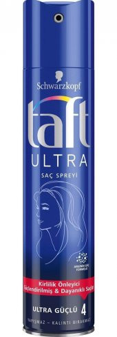 Taft Sprey Ultra Sabitleştirici Ultra Güçlü 250 Ml - 1