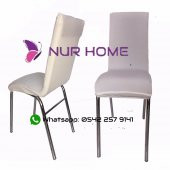 Lastikli Sandalye Kılıfı Krem Mutfak Tipi M2 (Renk-28) - 1