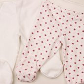 Baskılı  2li Patikli Pantolon  42498-1 Pembe - 2