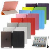 iPad 9,7 2017 5.Nesil A1822 Kılıf Smart Cover Akıllı Standlı - 4
