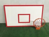 Adelinspor Basketbol Panya Seti 105*180 18 mm MDF(Ahşap) Hidrolik Çember - 9