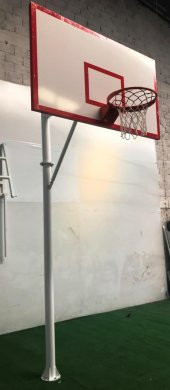Adelinspor Basketbol Potası Sabit Çember 105*180 Ahşap Panya - 7