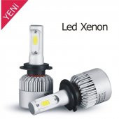 Şimşek Etkili Deli Mavi Led Xenon H7 - 2
