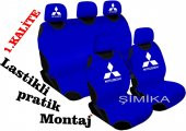 Mitsubishi Ön Arka Atlet Kılıf Minder Airbag Uyumlu 5 başlık kıl - 1