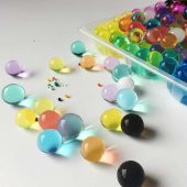 XL BÜYÜK BOY 250 ORBEEZ SU MAYMUNU MAYMUNCUĞU ŞİŞEN BÜYÜYEN TOP K - 2