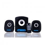PW-1005 KUMANDALI 2+1 Ses Sistemi TV HOPARLÖR BİLGİSAYAR USB,SD - 1