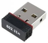 300 Mbps Nano Mini Wireless Adaptör Kablosuz Ağ PC Wifi Alıcı USB - 3