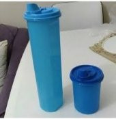 TUPPERWARE OVAL YAĞLIK ZEYTİNYAĞLIK YAĞDANLIK 1,1 litre ve  440 ML - 1