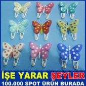 ÇİFT KANCALI BENEKLİ KELEBEK ASKI BÖCÜŞ ASKILIK - 1