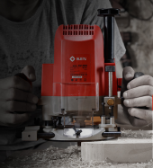 Ken 3912B Dik Freze Makinası 12 mm 1850 Watt thumbnail 4