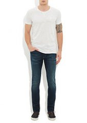 MAVİ 0042221324 JAKE Dark Shaded Amerika Black Denim pant. - 1