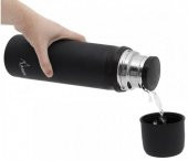 Laken İspanya Üretimi Çelik Termos 0,50L Kırmızı LK180050R - 2
