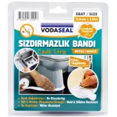 Vodaseal Klozet ve Evye Sızdırmazlık Bantı Bandı 12,8 mm*3,35 mt - 1