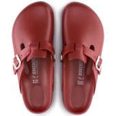 Birkenstock Boston Eva Kırmızı Kadın Terlik 127123 - 4