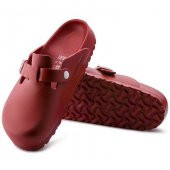 Birkenstock Boston Eva Kırmızı Kadın Terlik 127123 - 5
