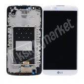 Lg K10 K430TR Beyaz Lcd Ekran Orjinal Servis - 1