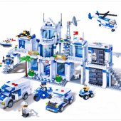 Lego Banbao 1285 Parça Polis Karakolu - 1