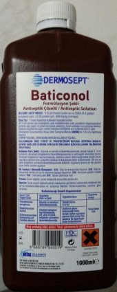 BATİKON Baticonol Antiseptik Çözelti 1000 ml (1 lt) ficomed - 3