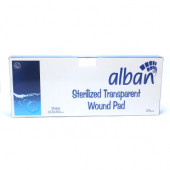 Alban Steril Şeffaf Yara Pedi-Banyo Bandı 10x30 cm 25'li - 1
