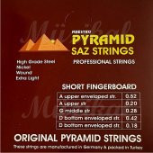 Pyramid Maestro Kısa/Uzun Sap Saz Teli Bağlama Teli + 2 TEZENE - 2
