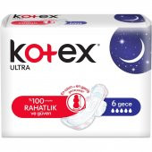 Kotex Ultra Tekli Gece 6 Lı - 1